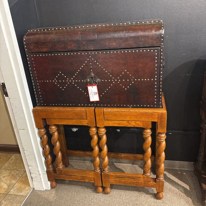 Leather Gateleg Server/Desk (ABHH)