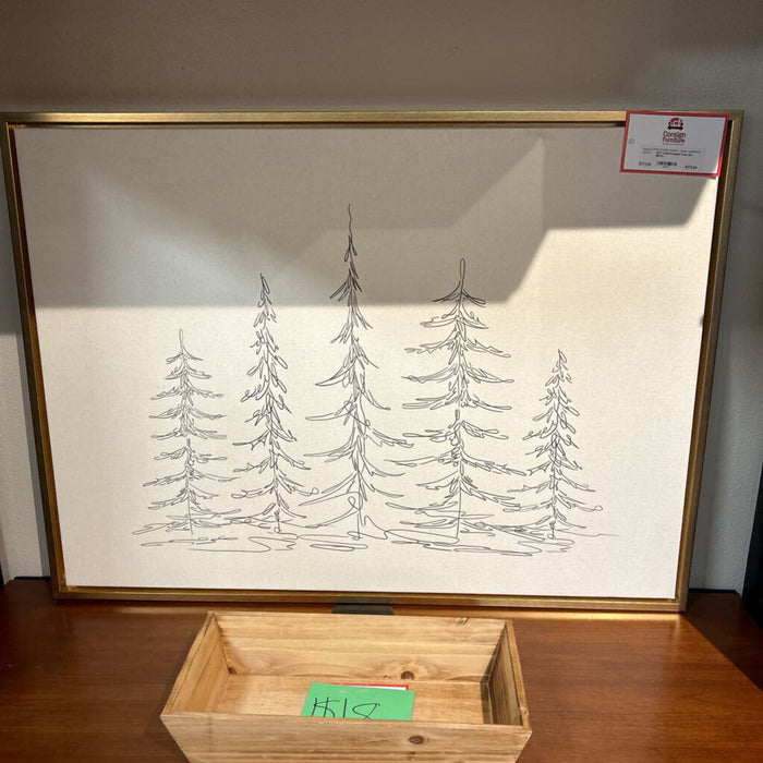 Gold Framed Tree Art (BHA)