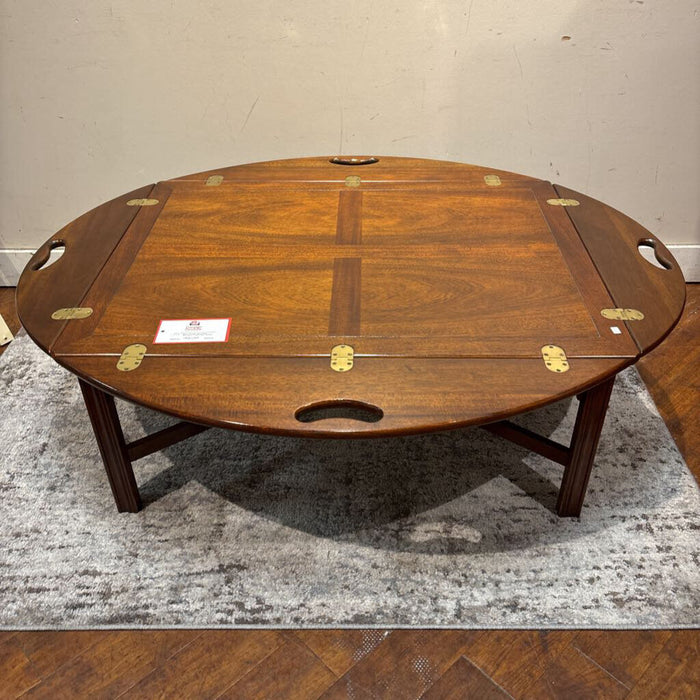 Solid Mohagany Folded Side Coffee Tbl(SHK)