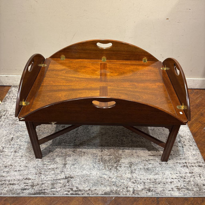 Solid Mohagany Folded Side Coffee Tbl(SHK)