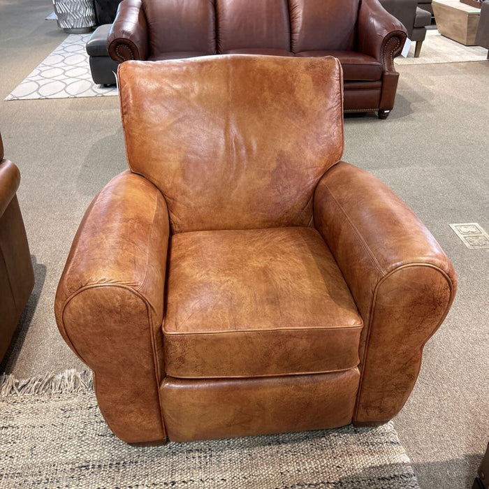 Brown Leather LaZboy Chair (SAK)