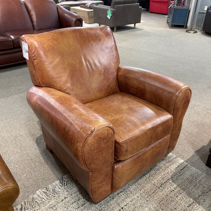 Brown Leather LaZboy Chair (SAK)