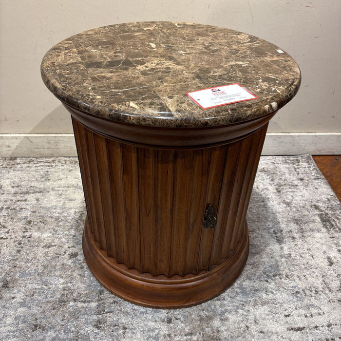 Granite Top Round Side Table (BHA)