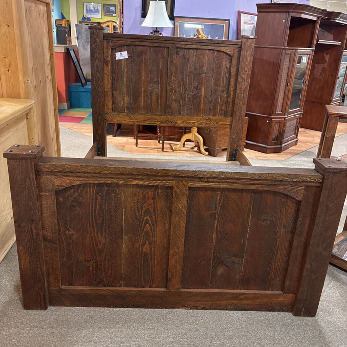 Rustic DW Queen Bed (BLLK)