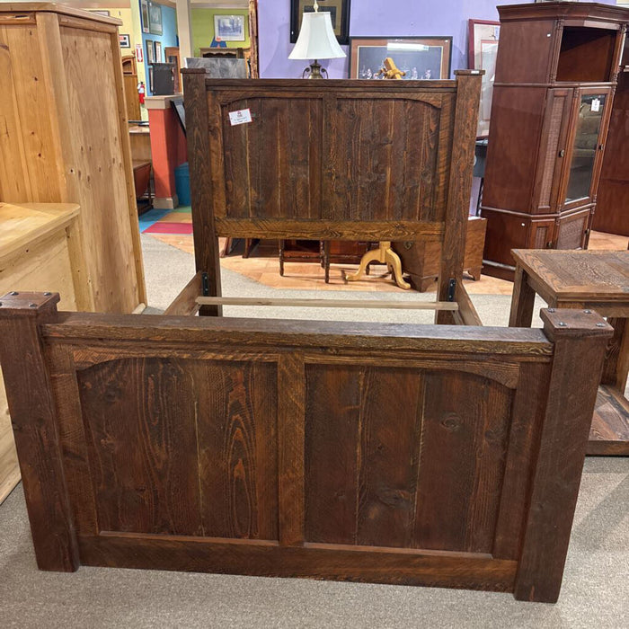 Rustic DW Queen Bed (BLLK)