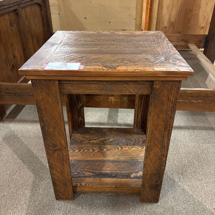 DW Tall Rustic End Table (BTK)