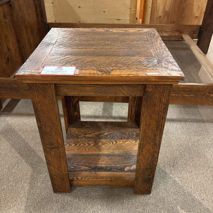 DW Tall Rustic End Table (BTK)