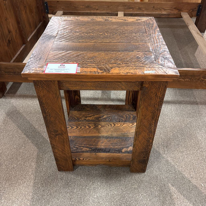 DW Tall Rustic End Table (BTK)