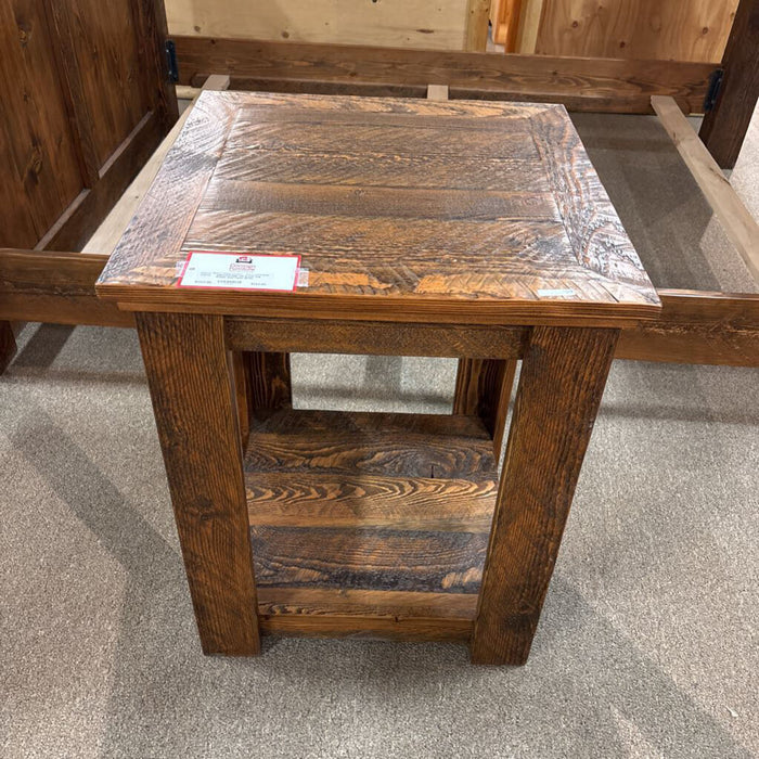 DW Tall Rustic End Table (BTK)