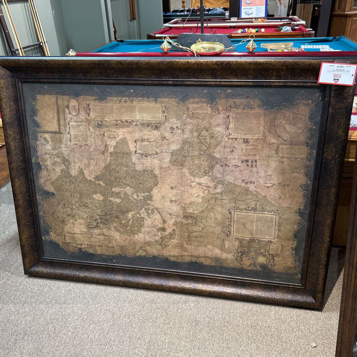 Rustic Large World Map (LSH)