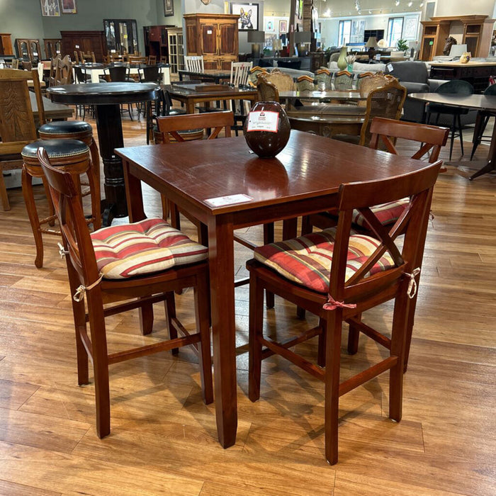 DW Pub Height Table w/ 4CH + Cushions(ATH)