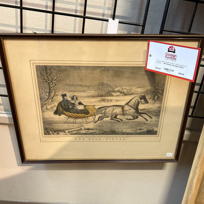 Snowy Carriage Art(AT)