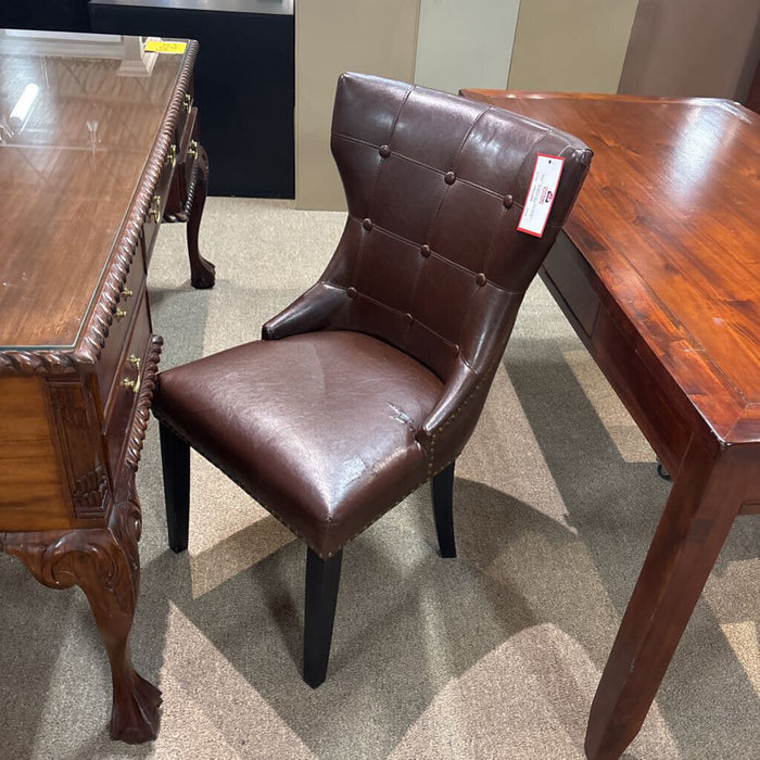 Brown Leather NH Ch W/ BLack Legs(I)