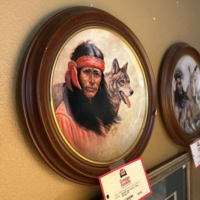 Chief Victorio - Plate Painting (AT)