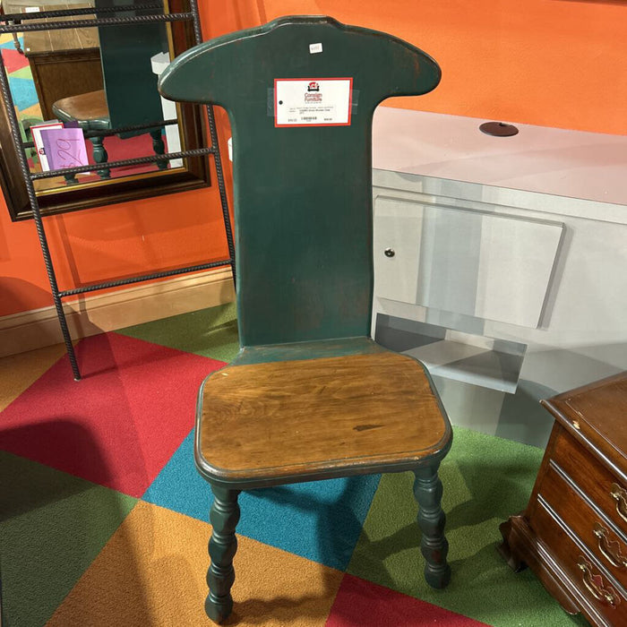 Green Wooden Chair (AT)