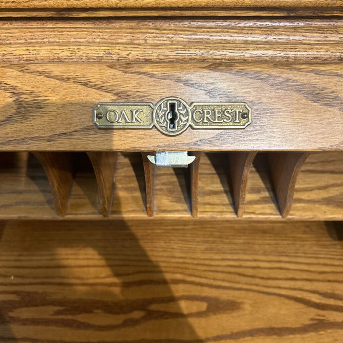 Oak Roll Top Desk (BAH)