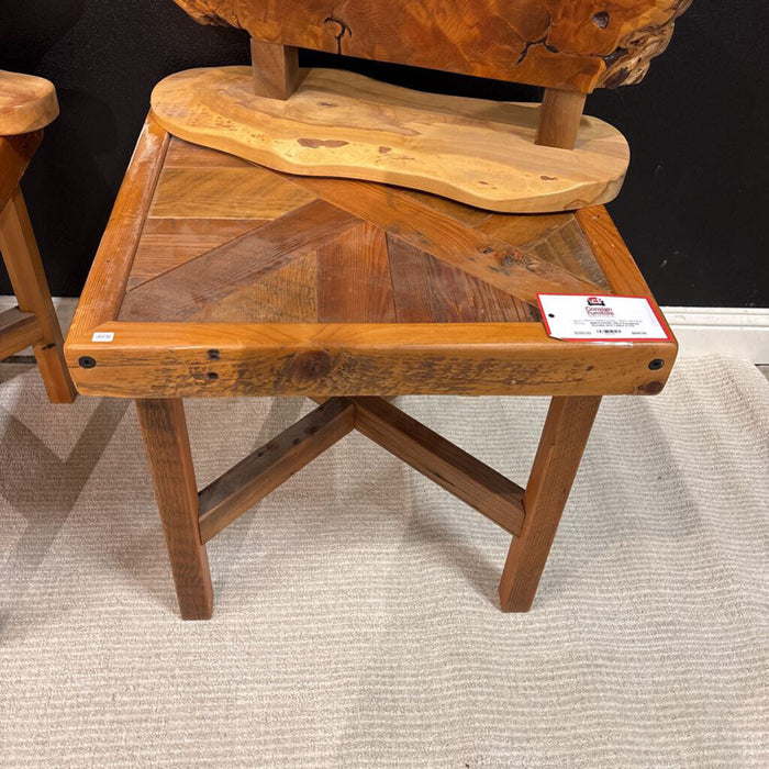Reclaimed Wooden End Tables (CTH)