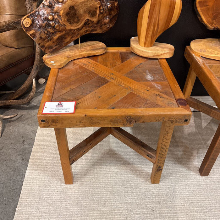 Reclaimed Wooden End Tables (CTH)