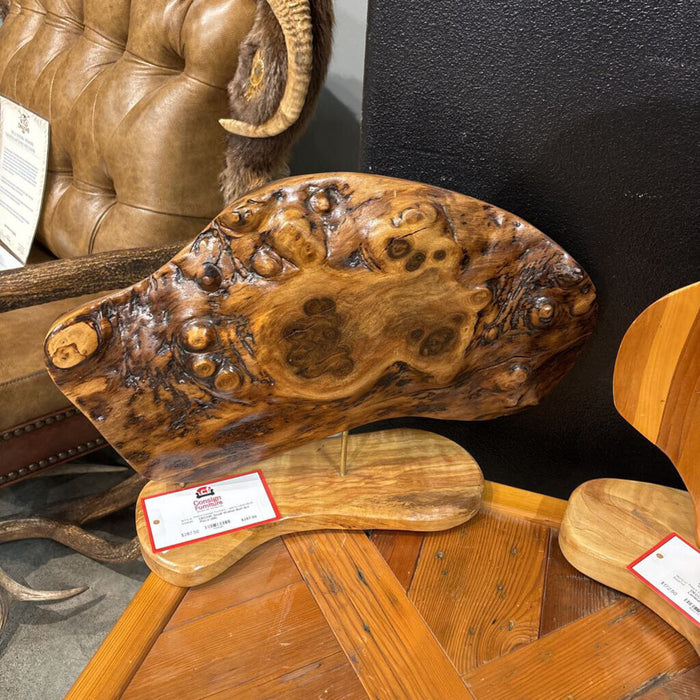 Small Walnut Burl Art Piece (BII)