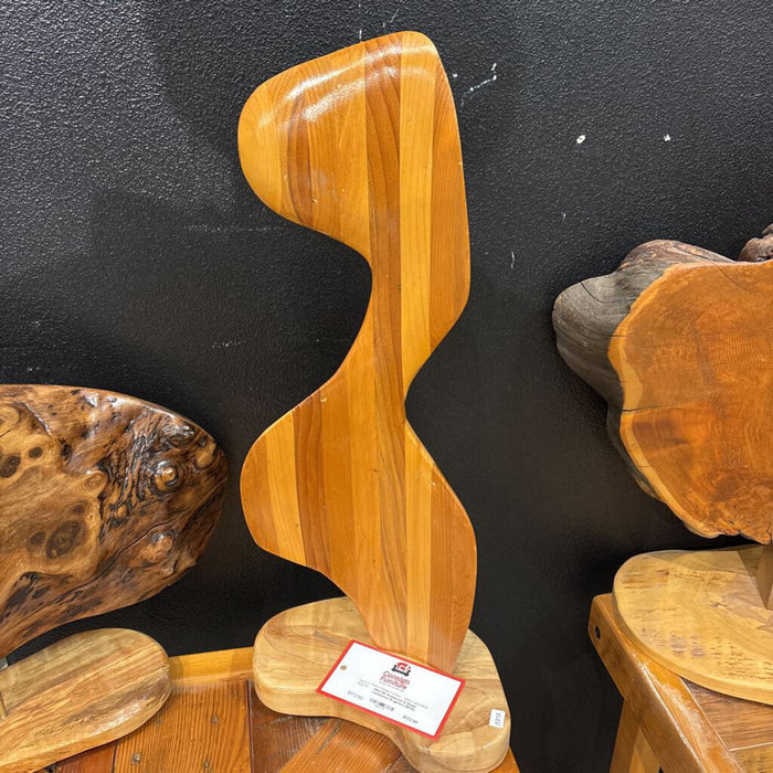 Redwood & Maple Laminated Sculpture (BHA)