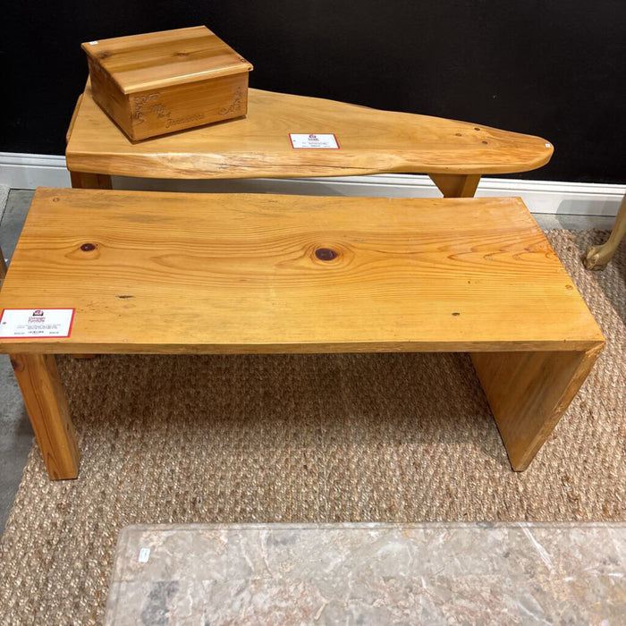 Blue Pine Waterfall Coffee-Table (CTH)