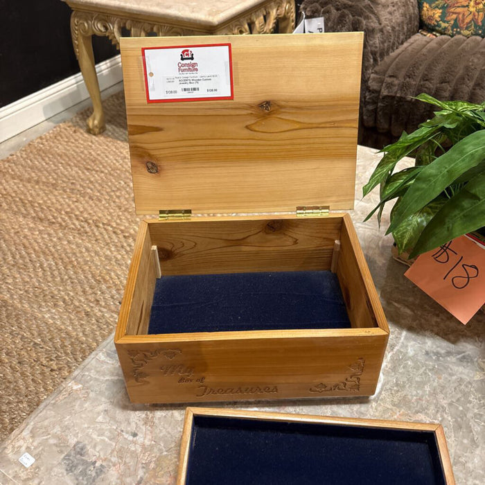 Wooden Custom Jewelry Box (TI)