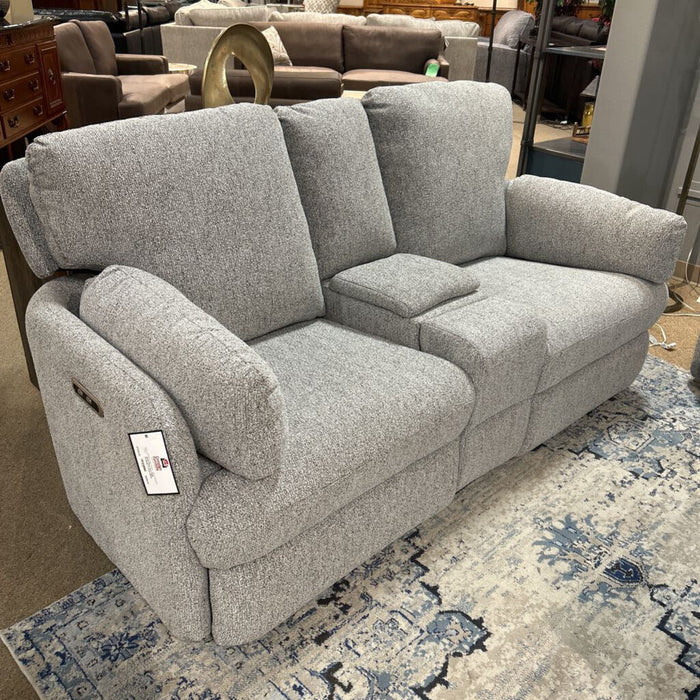 Albus Grey PWR Reclining Loveseat (BLIH)