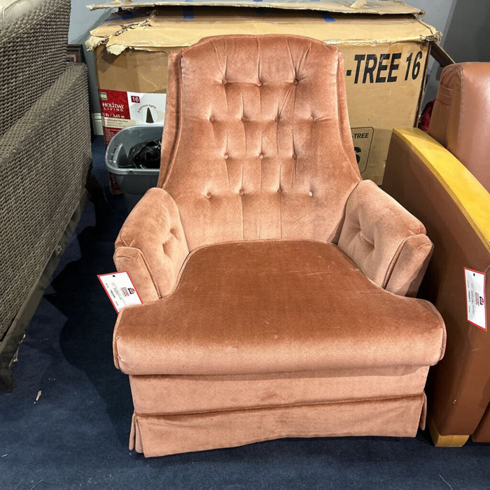 Red Fabric Recliner (KL)