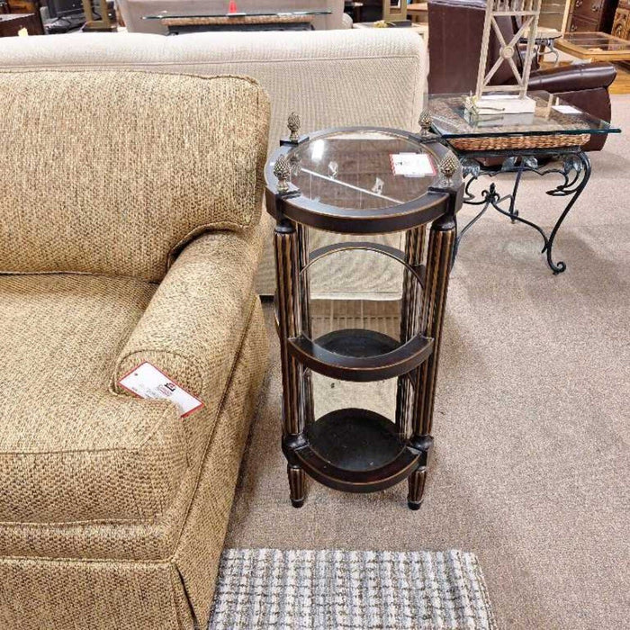 3-Tier Mirrored End Table(BHA)