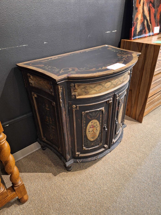 2-Door DW Floral Accent Cabinet(ALK)