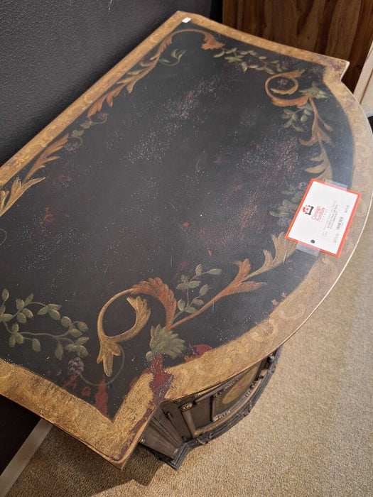 2-Door DW Floral Accent Cabinet(ALK)