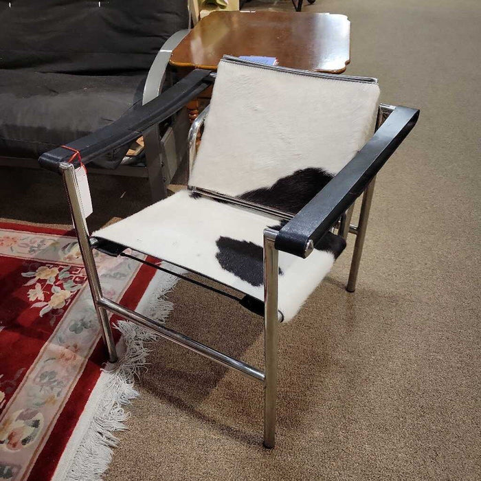 Metal/Leather Cowhide Chair(TI)