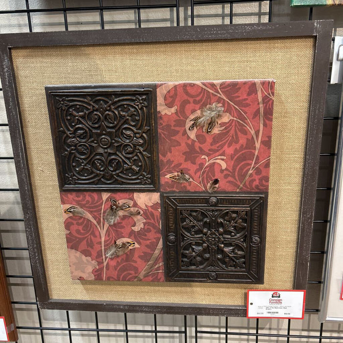 4-Tile Multi-Color Wall Art(KL)