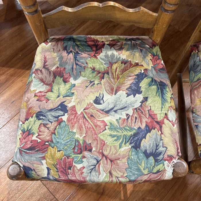 S/4 Floral Seated DR Chairs (KH)