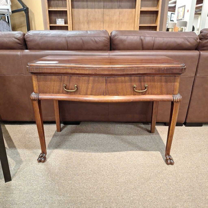 2-Drawer DW Chippendale Entry Table(KHK)