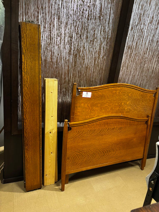 Full Solid Oak Bedframe(ALK)