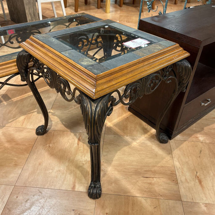 Tile/GT Coffee Table w/ Metal Base(LSH)