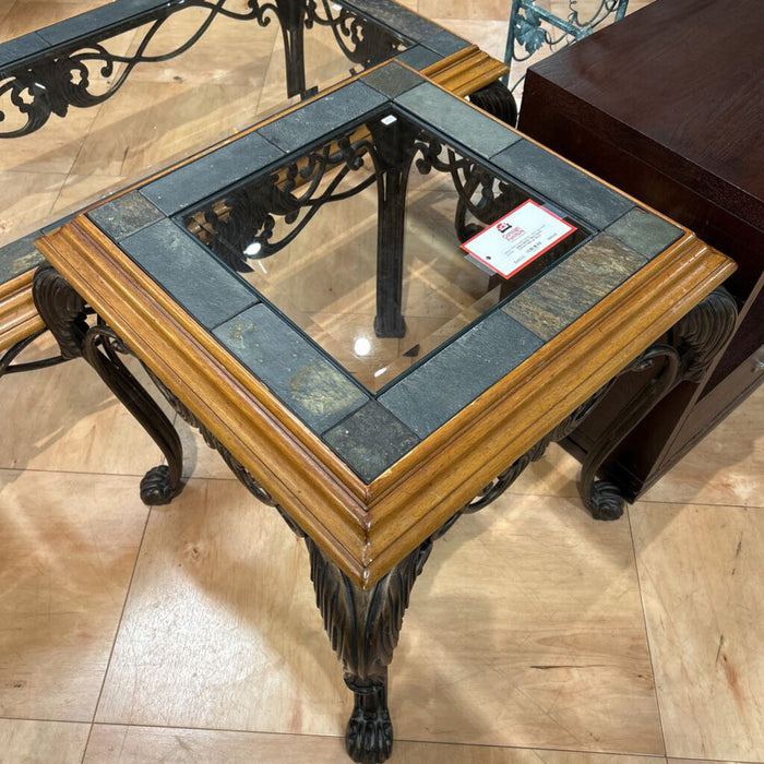 Tile/GT Coffee Table w/ Metal Base(LSH)