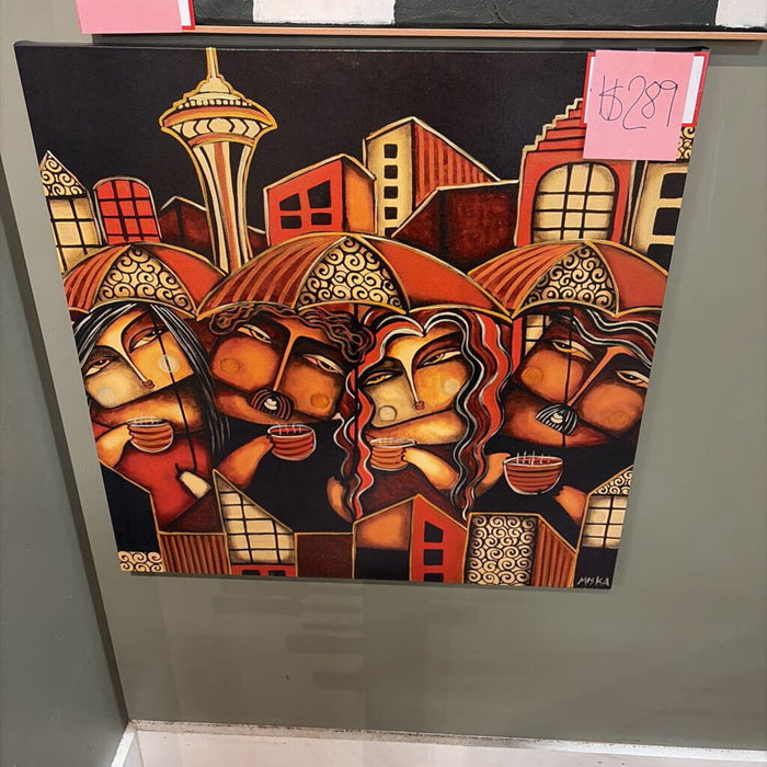 "People With Coffee In Seattle" By Miska (BTK)