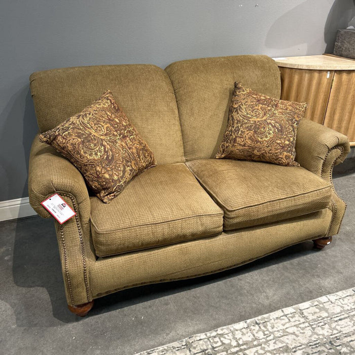 Green Fabric Loveseat (ATH)