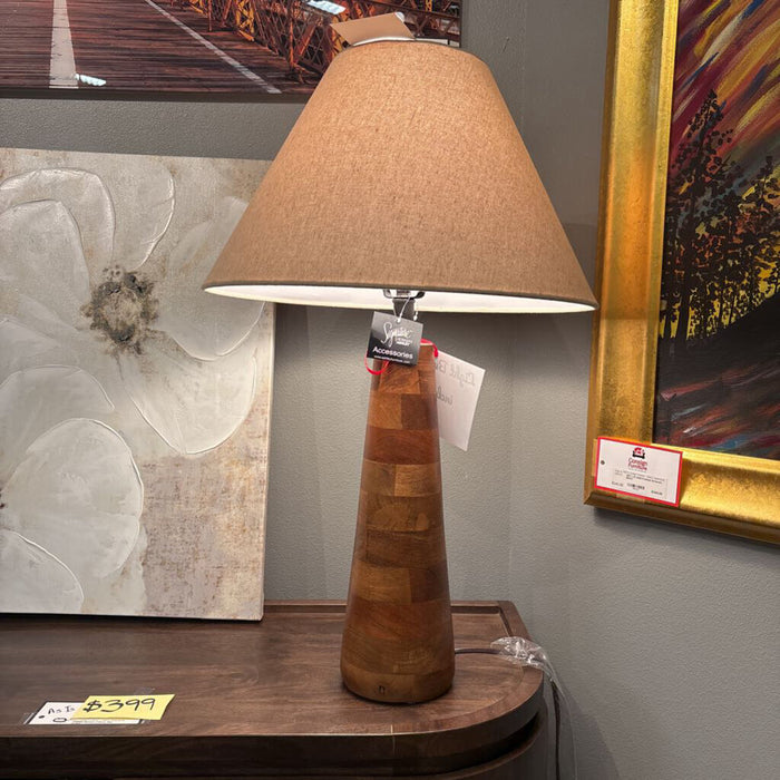 L329104 Wood Table Lamp (BCH)