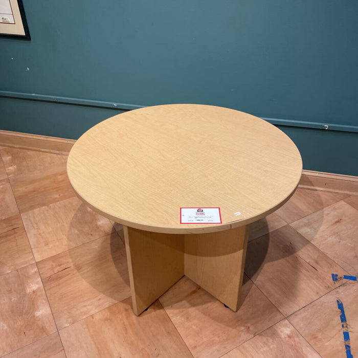Small Round Tan Table (SK)