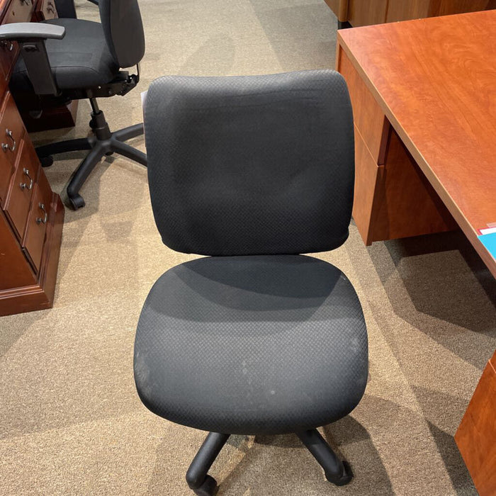 Black Fabric Office Chair (KL)