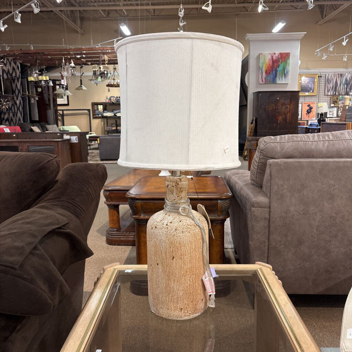 Lamp + Tan Shade (AT)