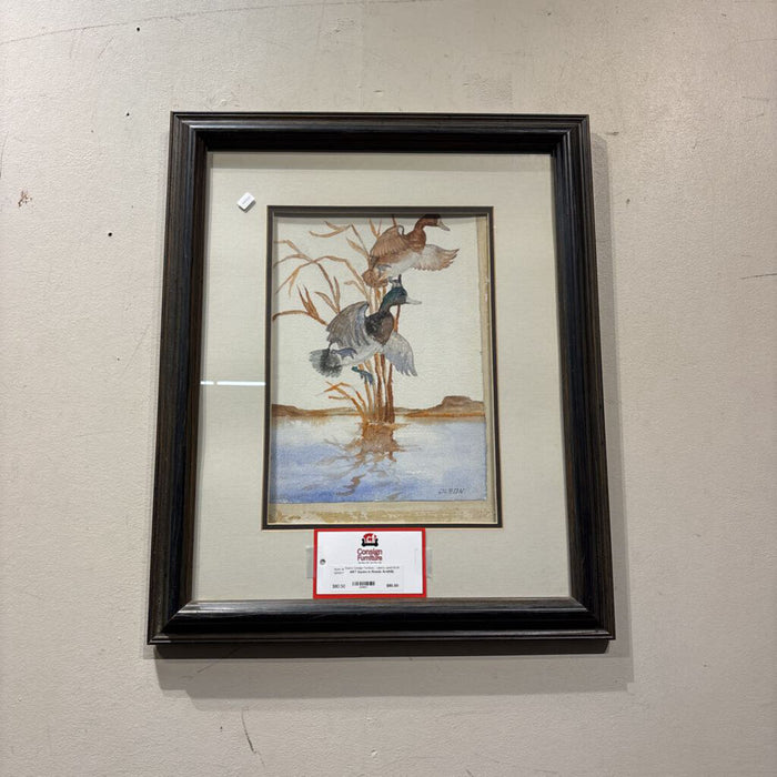 Ducks in Reeds Art(KB)