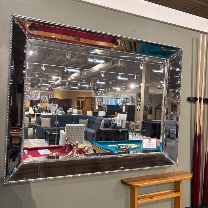 LARGE SILVER MIRROR