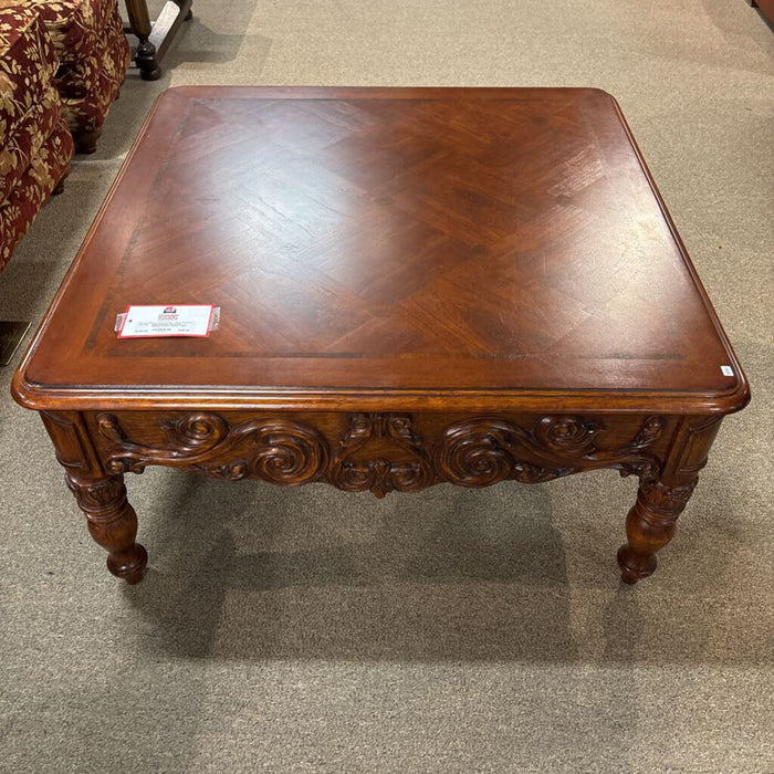 DW Square Ornate Coffee Table (LSH)