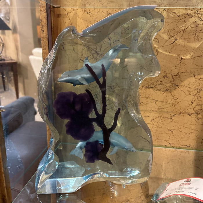 Acrylic Decor x2 Dolphins (AMK)