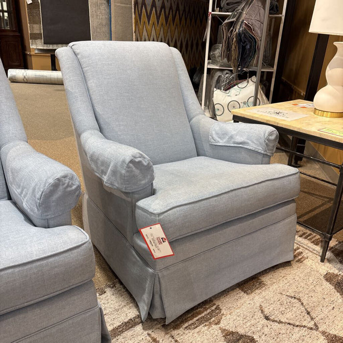 Light Blue CR LANE Swivel Glider Ch(ATH)