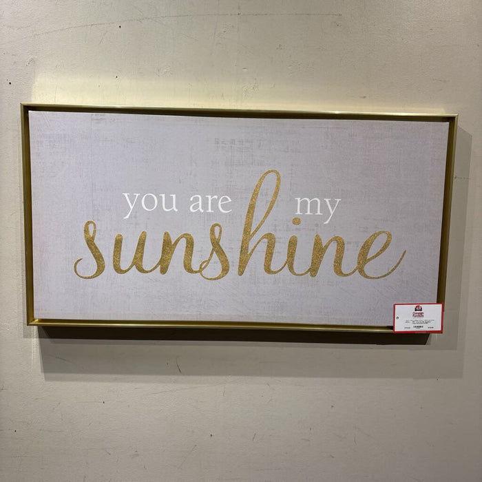 "You Are My Sunshine" Long Horizontal Art(SK)